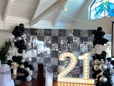 21st Birthday Decoration